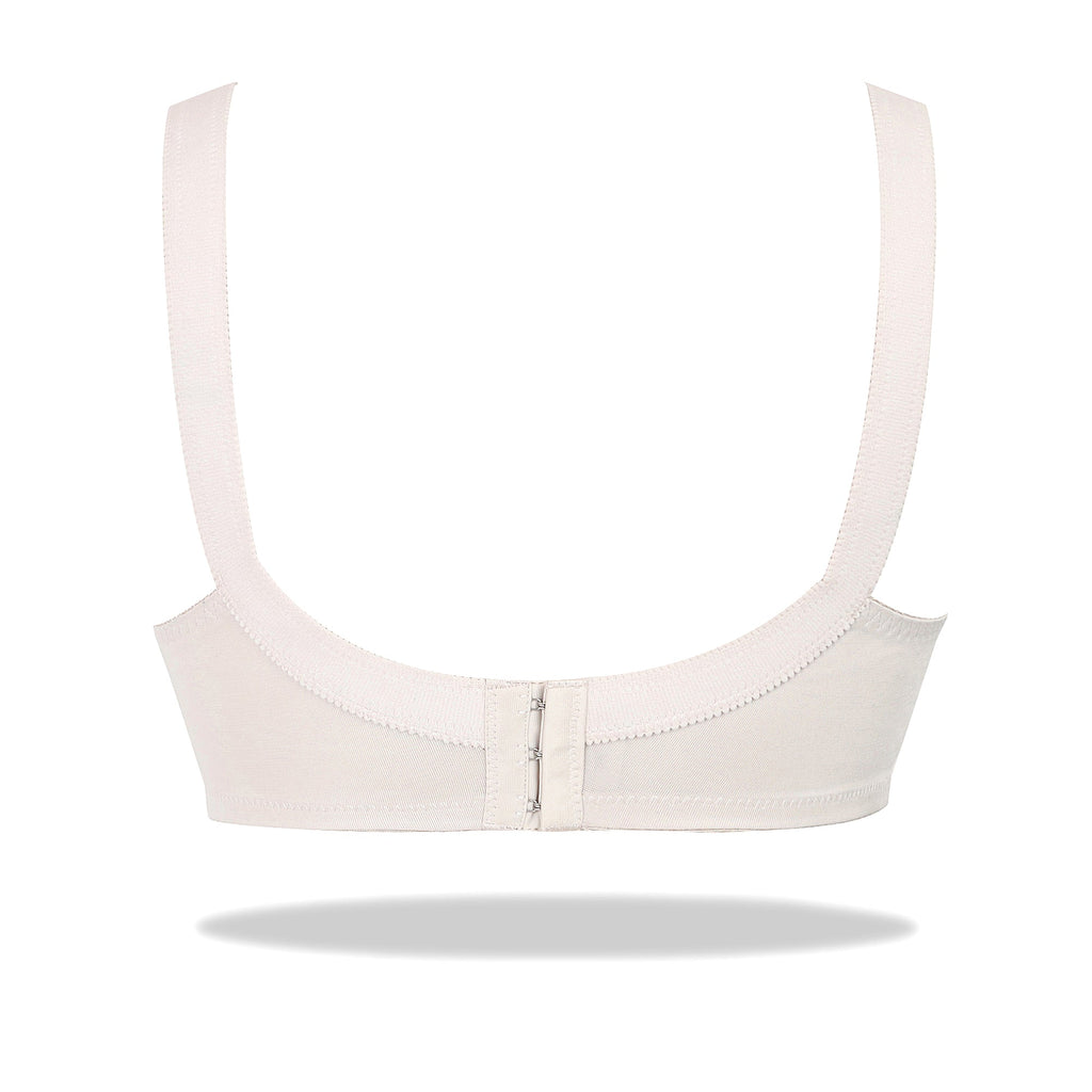 Maroon Doreen Bra - Cotton Full Coverage Non-Padded Wirefree Bra