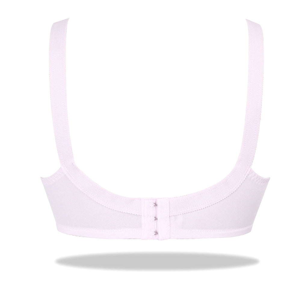 Maroon Doreen Bra - Cotton Full Coverage Non-Padded Wirefree Bra