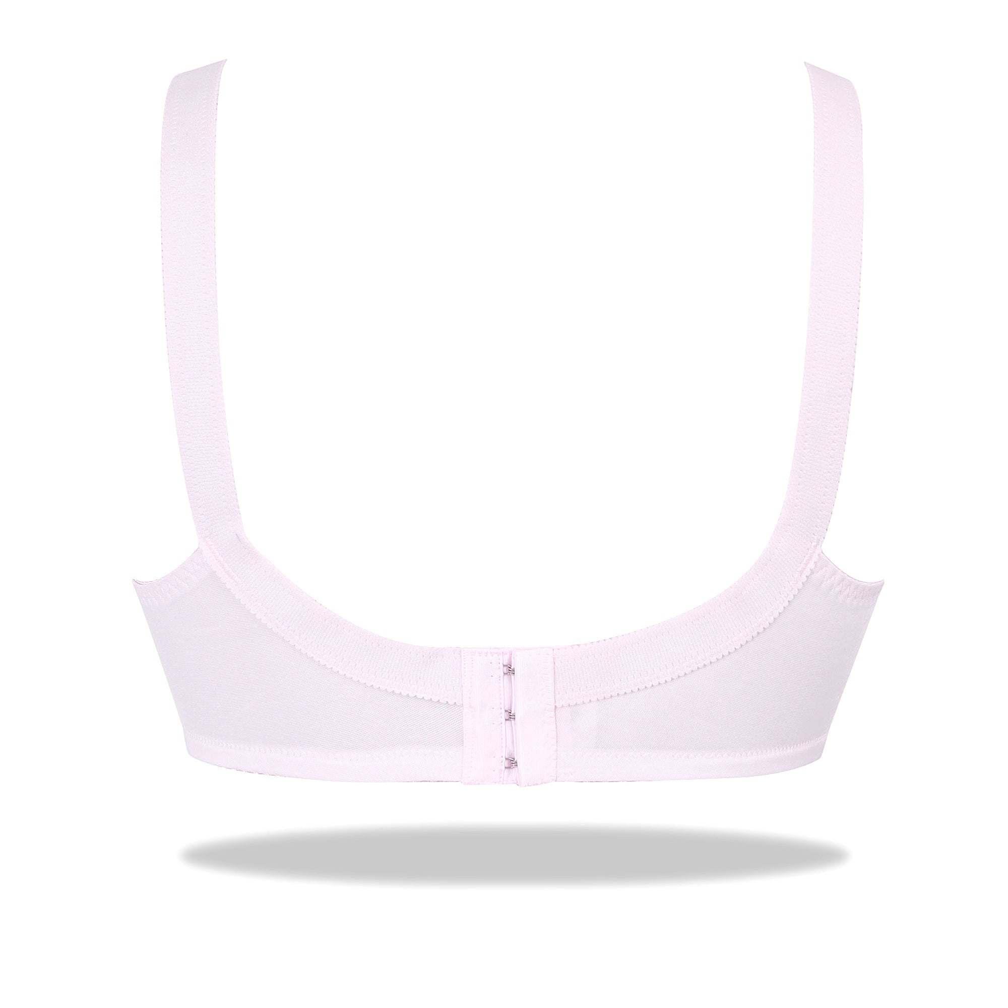 Maroon Doreen Bra - Cotton Full Coverage Non-Padded Wirefree Bra
