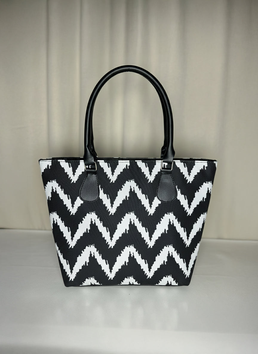Fineur Canvas Tote Bag Urban Wave