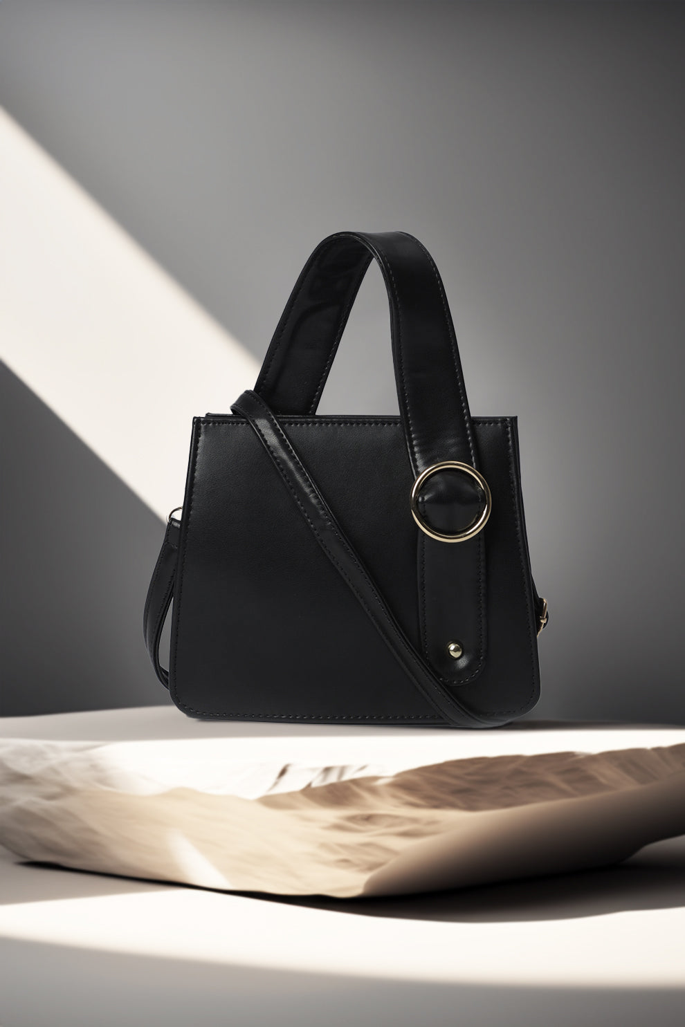 Fineur - Handbag RingBloom - Black