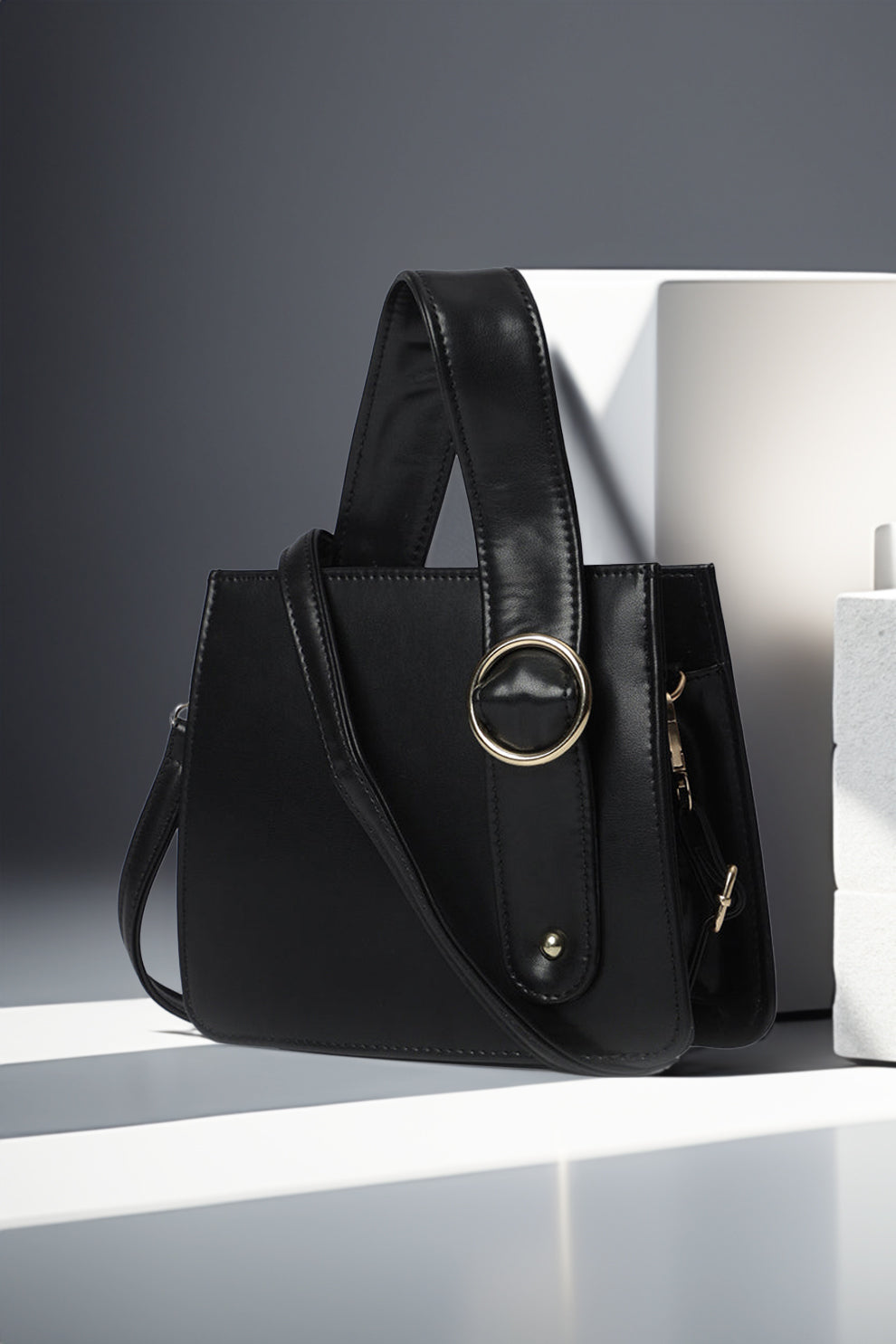 Fineur - Handbag RingBloom - Black