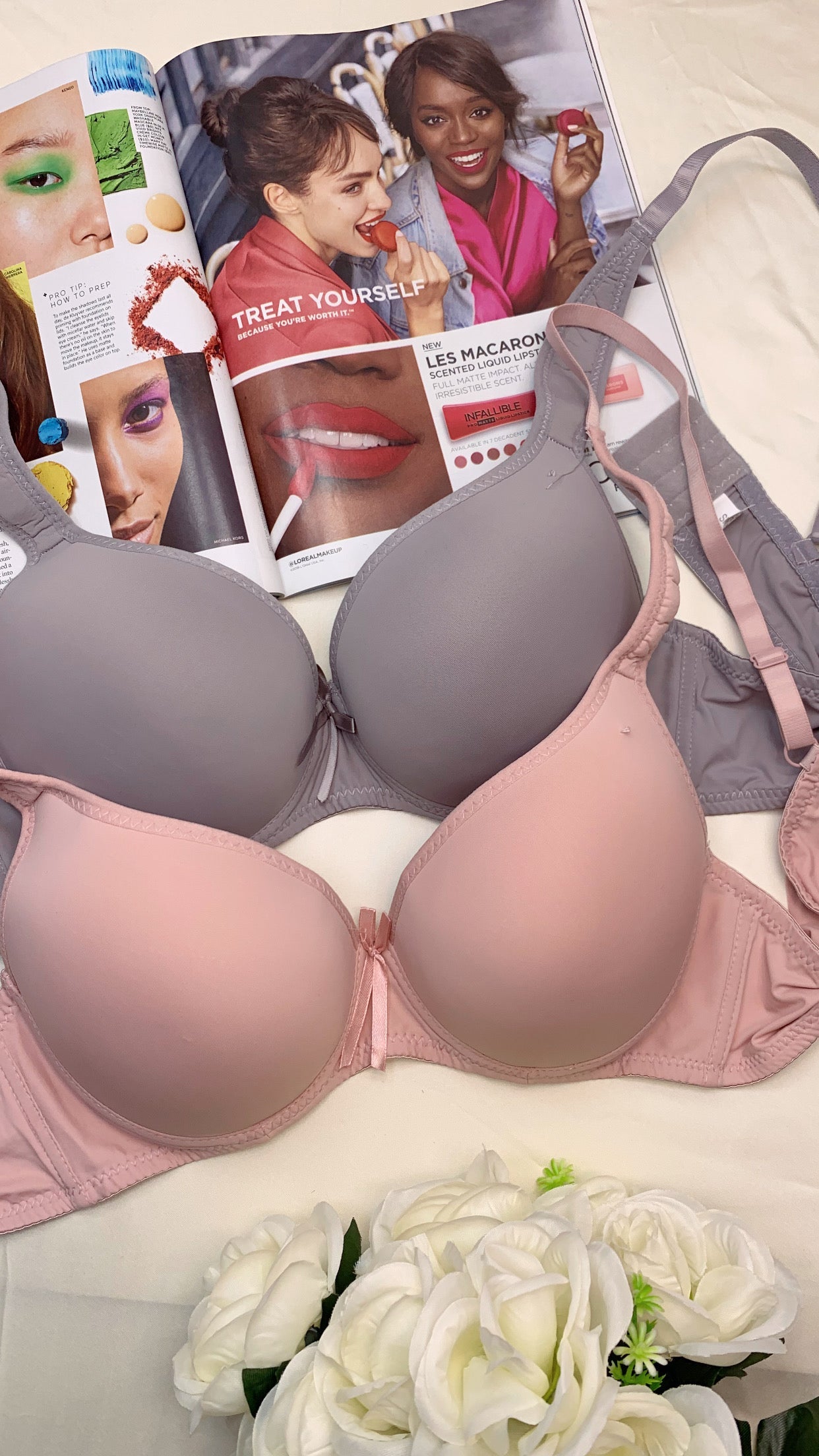(40-46)C Cup Plain Thin Pad Push-up Under Wire Bra With Broad Shoulder (154)*