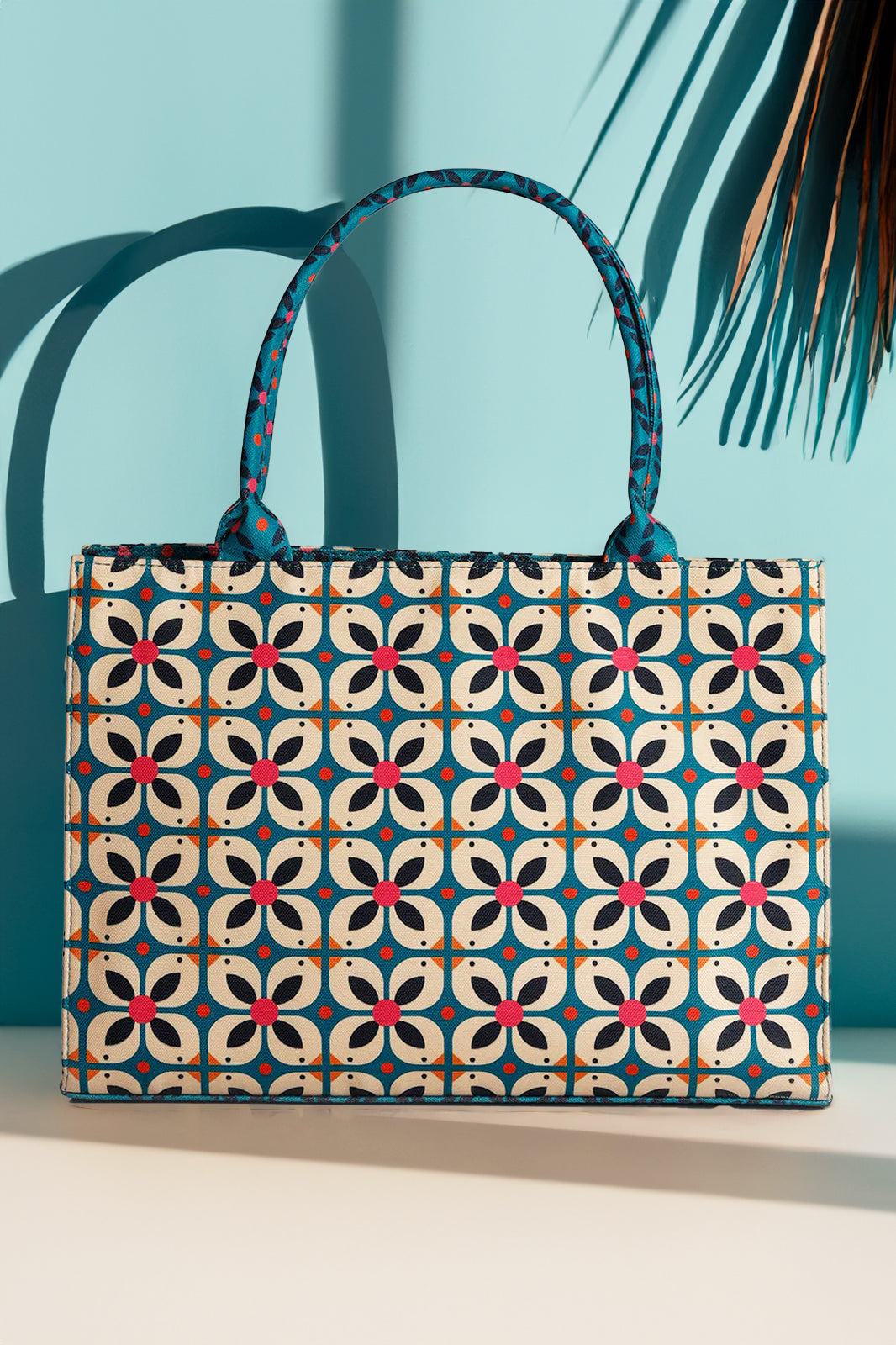 Fineur Canvas Tote Bag Petal Rush