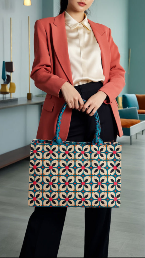 Fineur Canvas Tote Bag Petal Rush