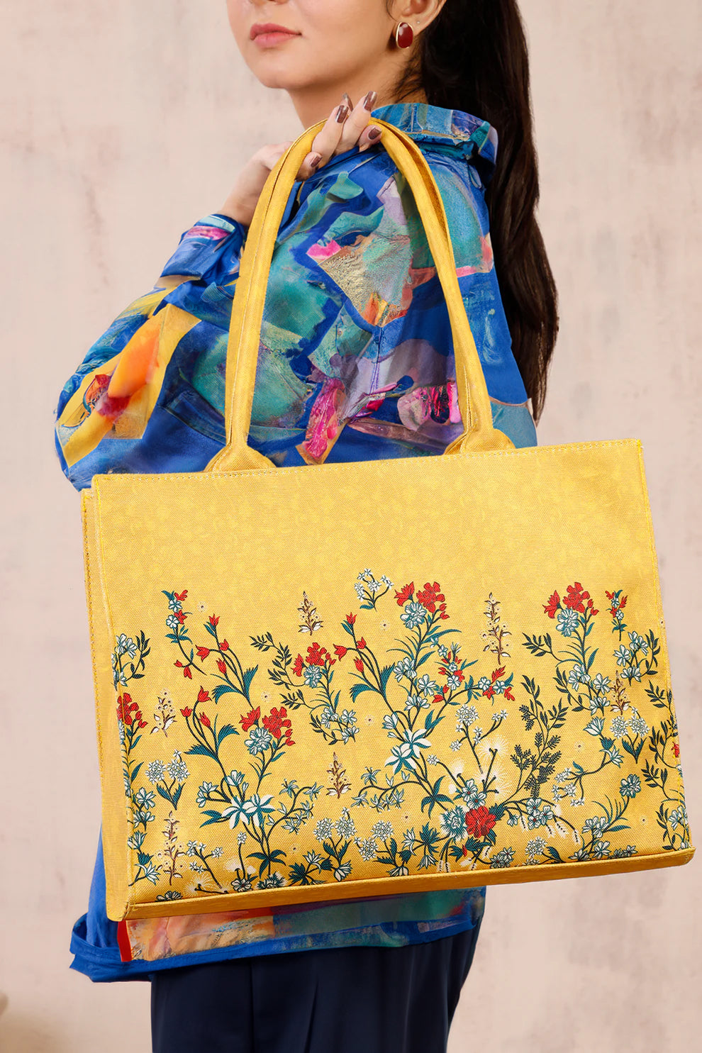 Fineur Canvas Tote Bag Sunbeam Floral