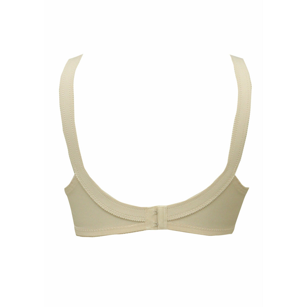 Maroon Doreen Bra - Cotton Full Coverage Non-Padded Wirefree Bra