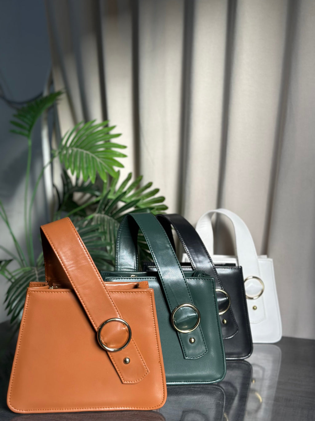 Fineur - Handbag RingBloom - Brown