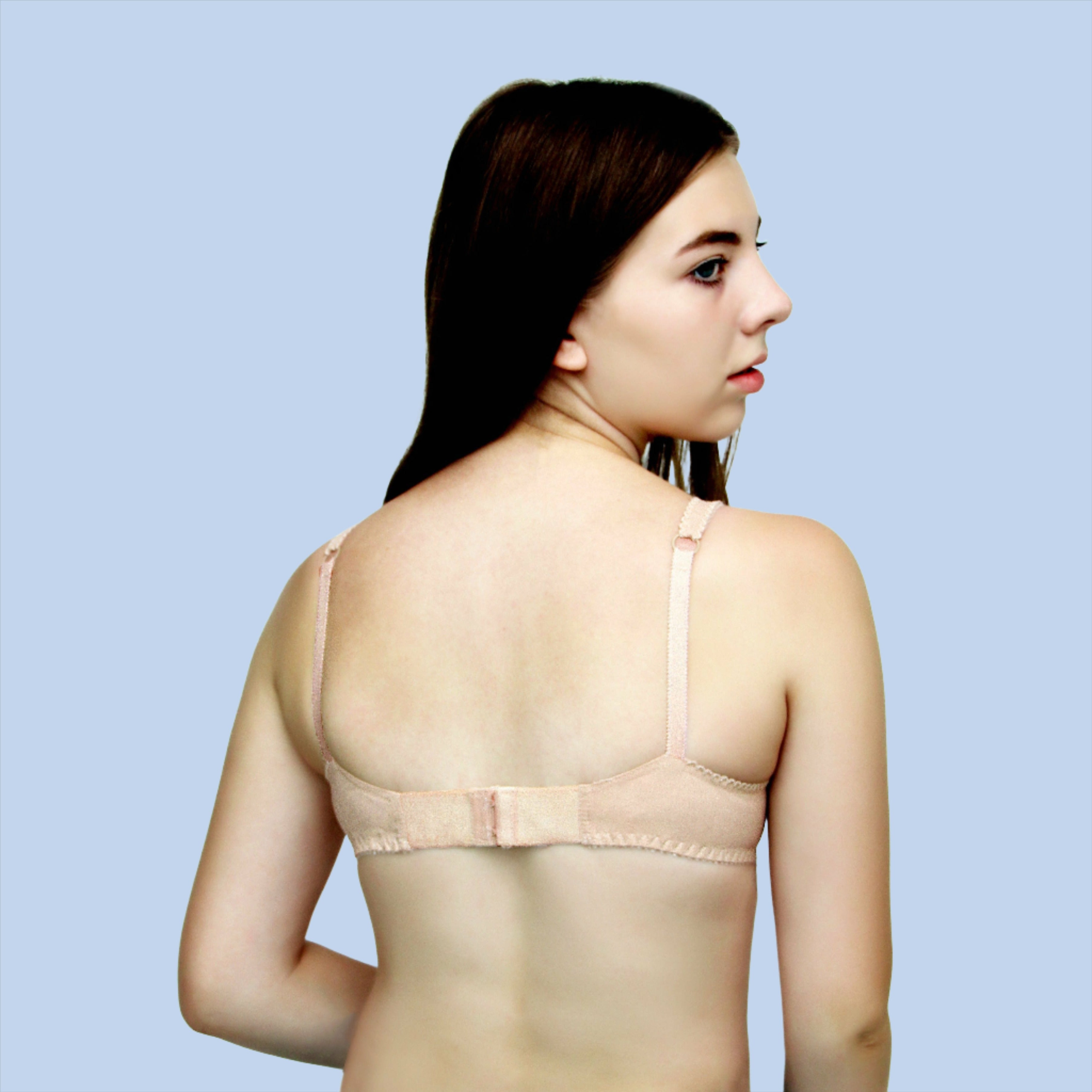 Skin Tulip - Non Padded WireFree Low Cut Cotton Bra
