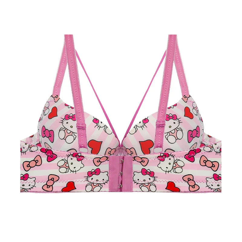 (36-42)b/c  size Hello Kitty Daily-wear Push-up Bra(144)*