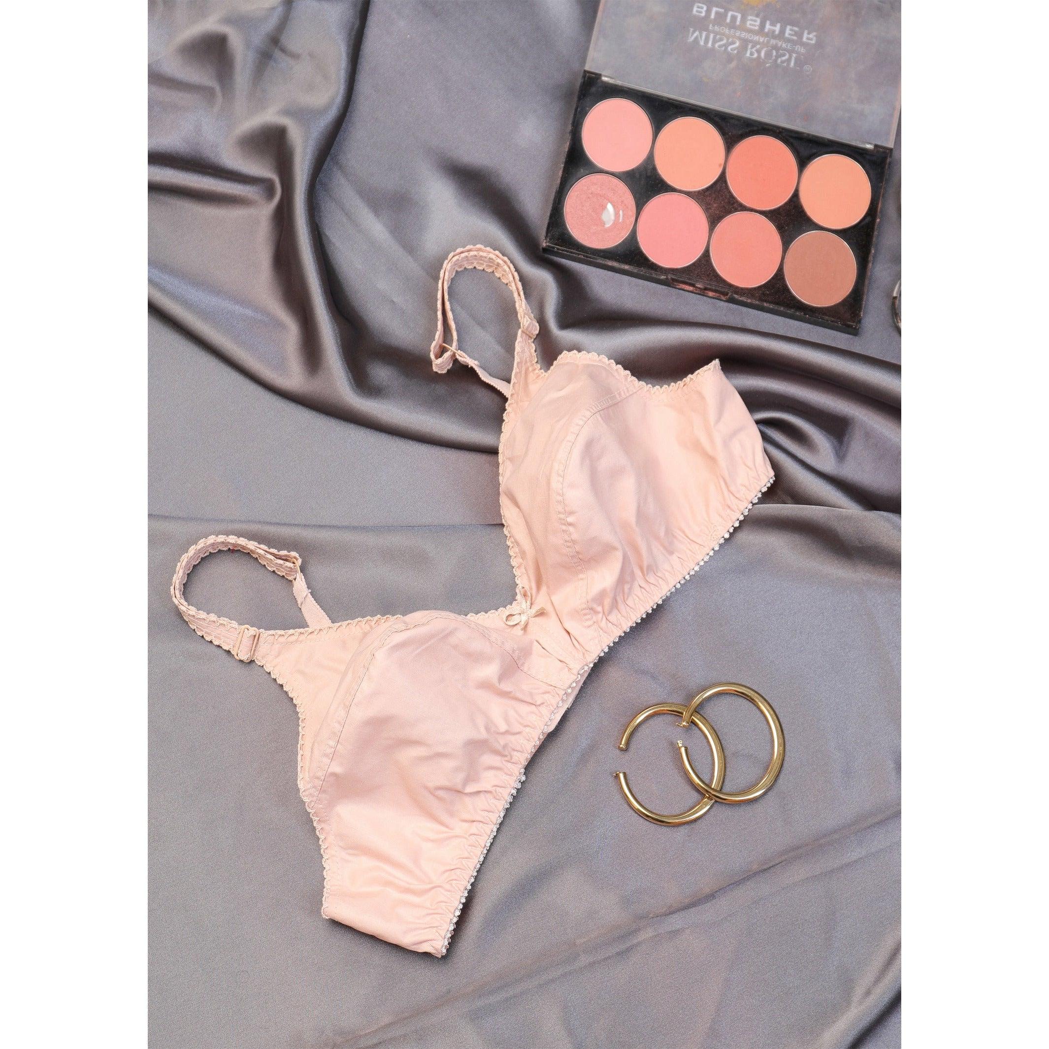 Skin Tulip - Non Padded WireFree Low Cut Cotton Bra
