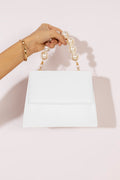 Fineur - Handbag Pearl Glam White